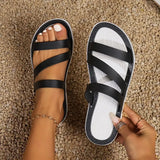 Breakj New Large-Size Summer Fashion Simple Comfortable Beach Cool