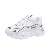 Version Of Dad Shoes Female Spring 2024 New Ins Tide Thick Platform Increased Breathable Casual Sports Women's