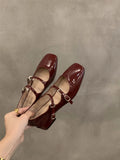 Women's Shoes 2023 New Summer French Night Black Spring And Autumn Single