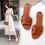Summer Women Slippers Flat Slip On Slides Outdoor Narrow Brand Flip Flops Women Causal Shoes Platform Sandals Beach