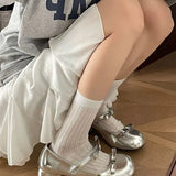 Breakj Fairy Wind Lolita Shoes New Daily Soft Base Does Not Tired Round Head Thick Leather