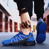 Breakj Explosive Shoes Men's Shoes Running Shoes Net Sneakers Outdoor Hiking Shoes Comfortable Trendy