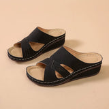 Size Stitches, Slippers, Women's Shoes, Sandals, Sandals, Middle-Aged Mothers, Leisure Slippers, Women's