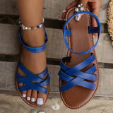 The Summer Of 2023, The New Rome Shows Thin And Soft Soles Without Sharpening The Feet, Leisure, All Kinds Of Flat-Soled Sandals, Women's
