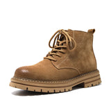 Breakj Men's Fashion Boots 2024 New Vintage Work Boots