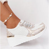 Breakj Flat-Bottomed Casual Shoes In The Autumn Of 2023 New Thick Bottom Slope And Old Dad Shoes With Slopes And Sneakers For