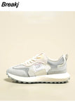 Women's Summer Running Shoe 2023 Luxury Brand Casual Shoes for Women Mesh Breathable Platform Designer Pink Women's
