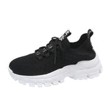 Breathable Coconut Shoes Women's Spring 2024 New Fashion Sports Casual Shoes Platform Platform Running Women's