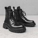 Breakj Men's British Boots Black Chelsea