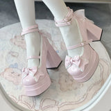 Breakj Cute Girl Lo Shoes Milk Fu Feel Jk Small Leather Shoes 2025 New Lolita Shoes Princess High