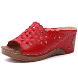 Sandals Platform Shoes Woman Summer Fashion Female Shoes Slip On Wedge Sandals Heel Women Shoes Ladies Chaussures
