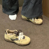 Breakj New Four-Season Forrest Shoes Wasteland Wind Thick-Sed-Stuel-Stude Shoes High-Value Niche Board
