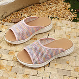 Breakj Summer New Large Fashion Comfortable Slope With Leisure Beach Cool Slippers