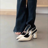 Breakj Chinese-Style Ocean Gas High-End After-Empty Bag Head Sandals Summer New French-Style High-Heeled High-Heeled