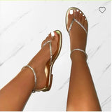 Breakj Flat-Soled Sandals Women 2025 Summer New Fashion Jacket Leisure Ebay Beach Women's