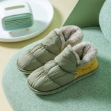 Soft Slippers Home Comfortable Women Shoes Indoor Bedroom Winter Female Footwear 2021 Slip on Cotton Flats Ladies