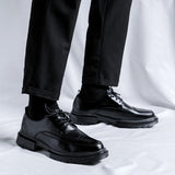 Breakj Men's Korean Version Wedding Groom Shoes Male Business Dress British Wind And Velvet Casual Shoes Px