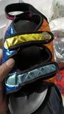 Breakj Round Head Magic Stickers Women's Large-Size T-Cool Beach Sandals 43