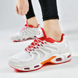 Breakj New Air Cushion Cushion Rebounding Running Shoes Men's Mesh Breathable Wear-Resistant Sneakers Men's Running