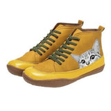 Breakj Cat Series Boot With Printed Cat Comfort Large Flat