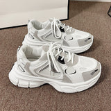 Breakj Old Dad Shoes Women 2025 Spring And Summer New Mesh Breathable Thick Background Anti-Slip Light Student Running