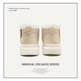 Breakj Shoes Ug Meng Big Head Shoes Winter Heighten Thick-Bottomed Boots Snow Boots Men And Women With The Same Warm Cotton
