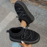 Breakj Bottom Cross Strap 2025 Autumn And Winter New Fashion Plus Thick Warm Short Barrel Pedal Tight Cotton