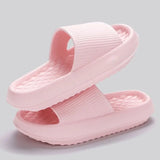 Women's Thick Platform Cloud Slippers Summer Beach EVA Soft Sole Pillow Slides Flip Flops Woman Non Slip Bathroom Home
