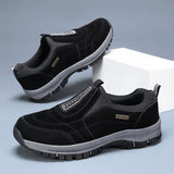 Breakj And Autumn New Outdoor Leisure Sports Walking Shoes Men's Large-Size Hiking Running Shoes