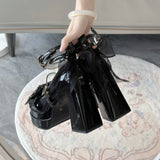 Breakj Cute Girl Lo Shoes Milk Fu Feel Jk Small Leather Shoes 2025 New Lolita Shoes Princess High