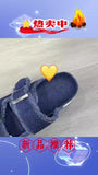 New Cork Slippers Male And Female Suede Slippers Lovers Sandal Shoes Belt