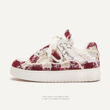 Breakj Shoes / Destruction Of Aesthetics Retro Leopard Trendy Shoes Casual Shoes Men's Shoes Men's Shoes Men's And Women's Same Couple