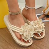 Breakj Sandals Women's Summer Flat Base Soft Soles Tug And Fairy 2025 New Beach