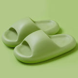 Platform Pillow Slippers for Women Summer Beach Soft Sole Eva Cloud Slides Sandals Woman Home Non Slip Bathroom