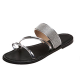 Breakj Cool Slippers Women's Fashion Water Drill Outdoor Summer Breathable Water Drill Casual Cool