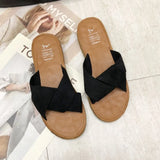 Breakj Slippers Women 2025 Spring And Summer New Fashion Wear A Word Cool Drag Level And Leisure Cross-Cool