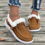 Size 2024 Autumn And Winter New Thick-Soled Snow Boots With Plush And Thicker Hair To Keep Warm And Sew Cotton