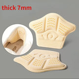 Insoles Patch Heel Pads for Sneakers Adjustable Size Antiwear Feet Pad Cushion Insert Insole Heel Protector Back