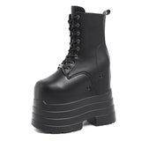 Breakj High Shoes Cos One Thick Sole Height Martin Boots Small Size Summer Exhibition Loose Cake Thick Soles
