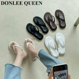 Women Slippers Summer Slides Open Toe Flat Casual Shoes Leisure Sandal Female Beach Flip Flops Outdoor Slippers Zapatillas