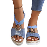 Breakj Thick-Solled Sandals 2025 Summer New Waterproof Table Sandals Fashion Slope