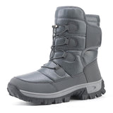 New Large Snow Boots Men And Women Plus Thick Cotton Shoes Outdoor Shoes Anti-Slip Warm Boots