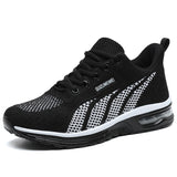 Breakj Women's Shoes 2025 Spring New Hollow Single Network Air-To-Air Air Cushion Damping Light Leisure Sports