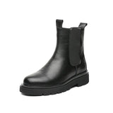 Breakj Size Autumn And Winter Martens 45 Men's Korean Chelsea Men's Boots 46 British Wind And Velvet High Top Shoes