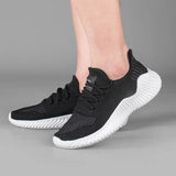 Summer New Breathable Flying Shoes Ultra-Light Large-Size Trendy Shoes Anti-Slip Wear-Resistant Travel