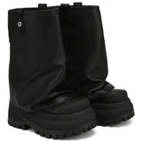Breakj Sales Of Retro Thick-Bottomed Knight Boots Women's 2025 New Autumn Slim Height Trouser Tube Fashion