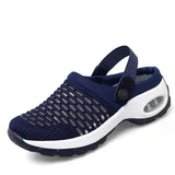 Breakj Summer New Breathable Flying Shoes Korean Version Of Women's Shoes Sandals Low-Top Casual Shoes For A Long