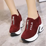 Women's Sneakers With Platform Womens Shoes Casual Woman Wedge Basket 2023 shoes Tennis Female Thick Woman's autumn