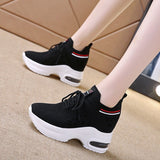 Breakj Heplatform Sports Shoes Light Mesh Breathable Recreational Running Shoes 2023 Spring And Autumn New Women's Shoes