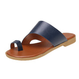 Breakj Summer Cool Slippers Women's Large-Size Coated Toes Wearing Casual Beach